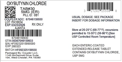 Label (27241 155 04 Oxybutynin Er 5mg 67046 1599 30)